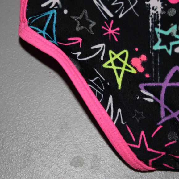 Multi Color 2 Pcs Justice Bikini Swimsuit Size 8 - Picture 9 of 11